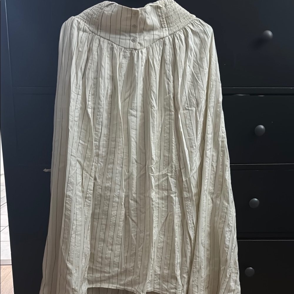 Striped Cream skirt